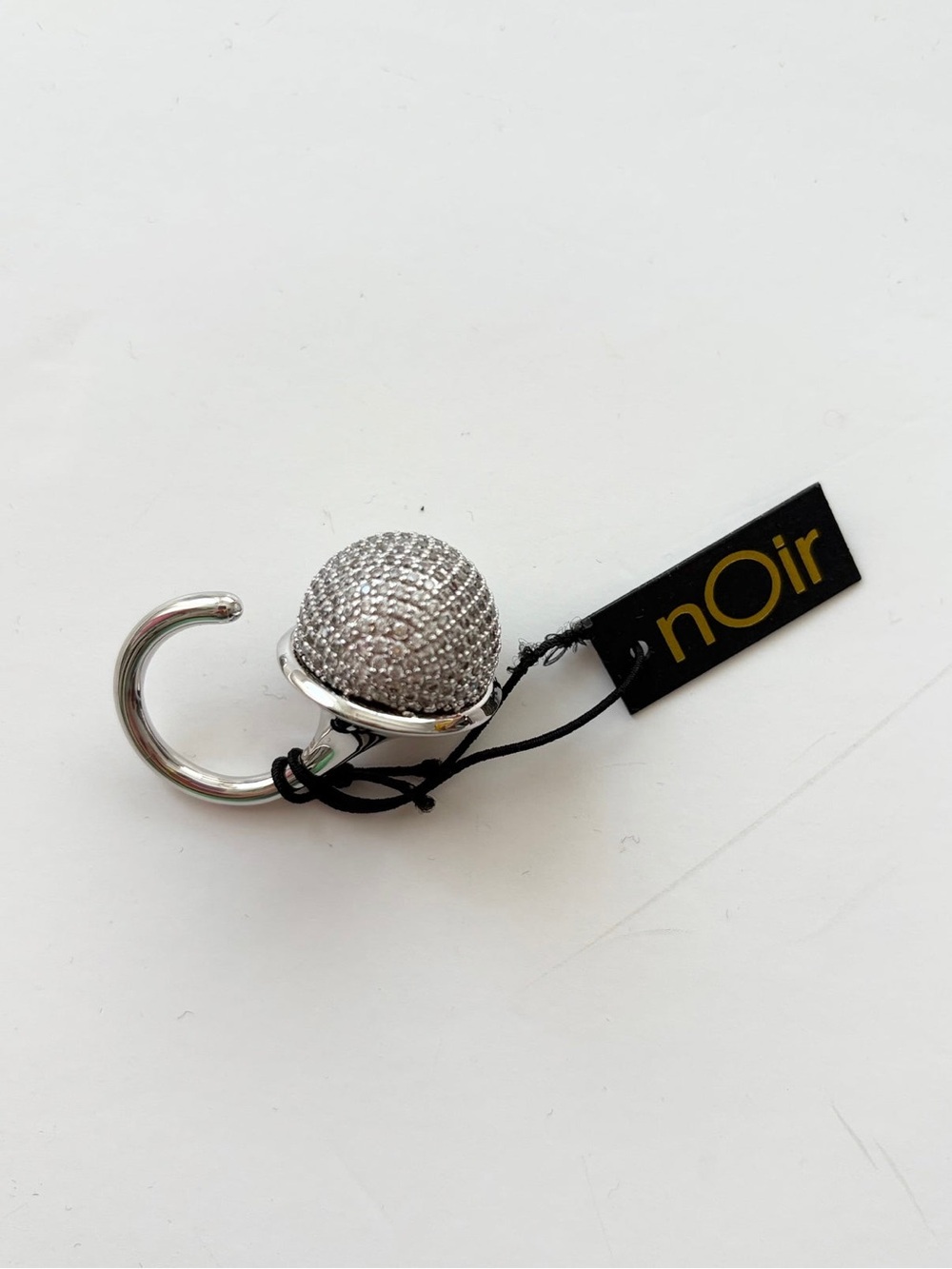 nOir Jewelry silver honey ring
